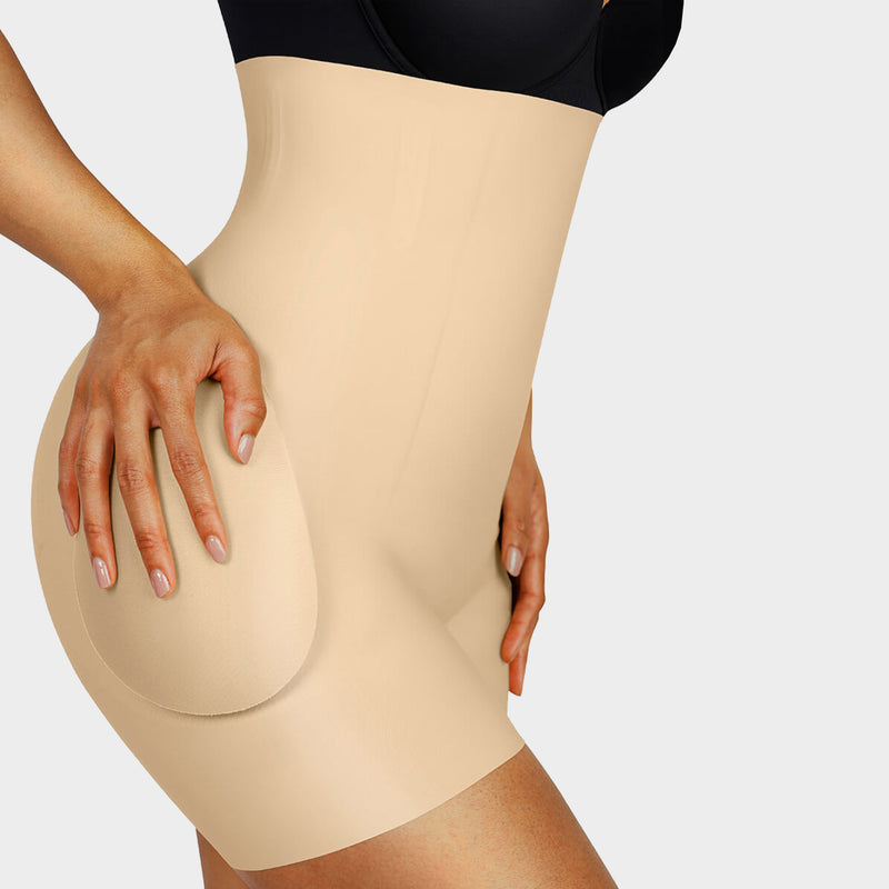 Seamless Shapewear - Høy midje med Pads