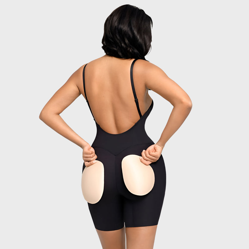 Shapewear - Low back Shorts med pads